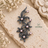 Marcasite Floral Brooch