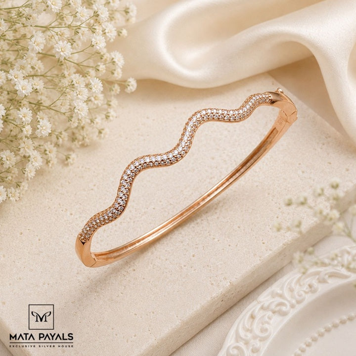 Stylish Rose Gold Kada