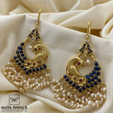 Stunning Silver Kemp Chandbali