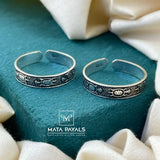Pretty Oxidised Thumb Toe Ring