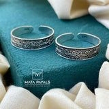 Gorgeous Oxidised Thumb Toe Ring