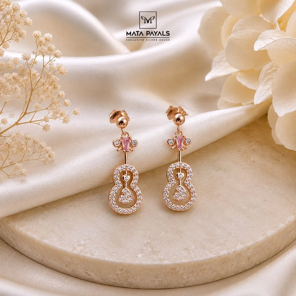 Expressive Rose Gold Hanging