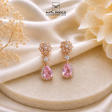 Rose Gold Silver Pink Tiny Hanging