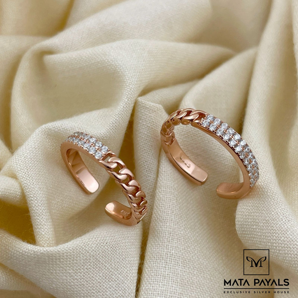 Fabulous Zircon Toe Ring