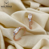 Bright White Toe Ring
