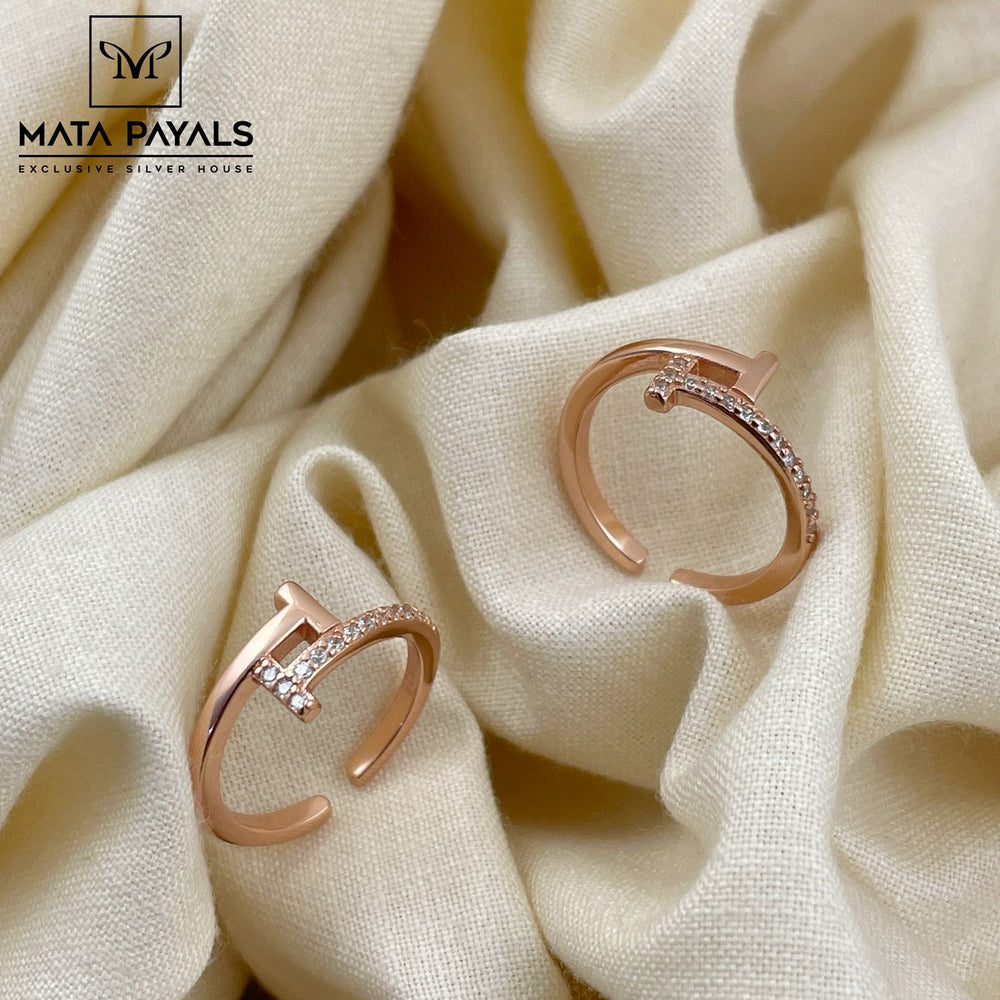 Fabulous Rose Gold Toe Ring