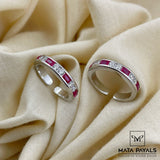 Unique Pink Toe Ring