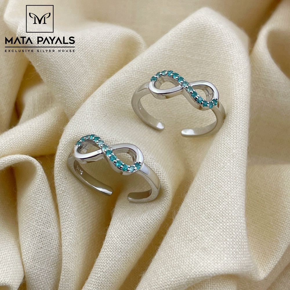 Unique Infinity Toe Ring