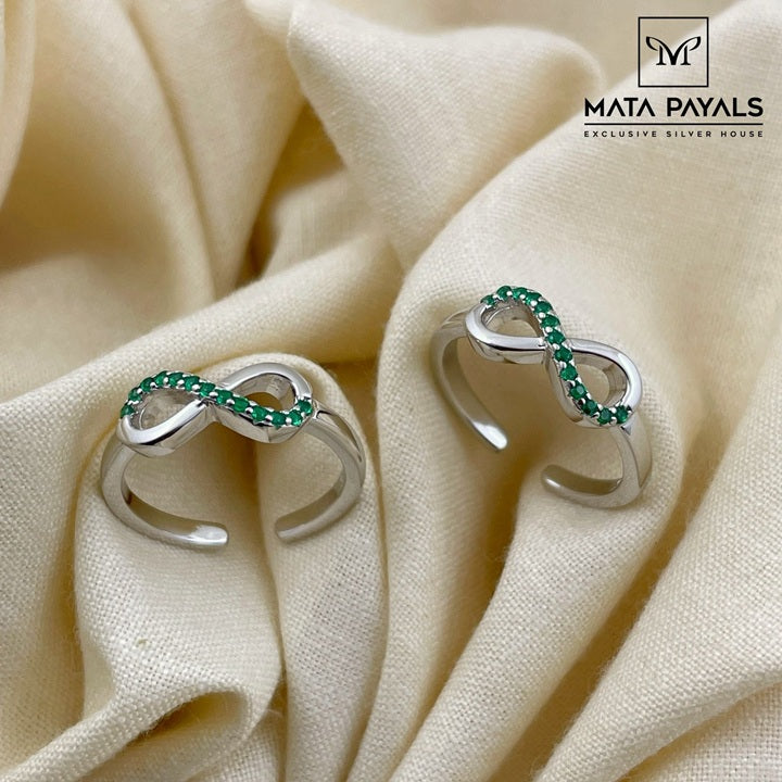 Infinity Toe Ring