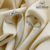 Bright Silver Toe Ring