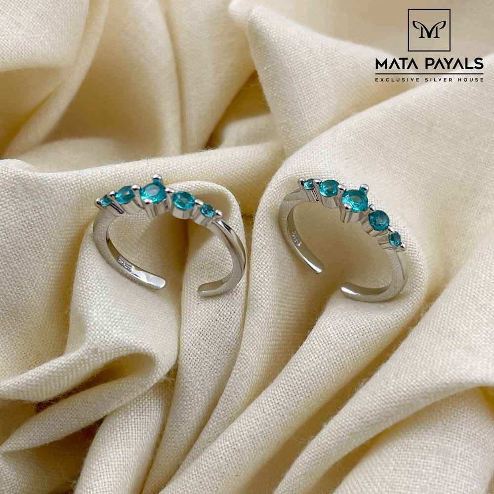 Charming Silver Toe Ring
