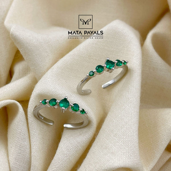 Fabulous Rhodium Toe Ring
