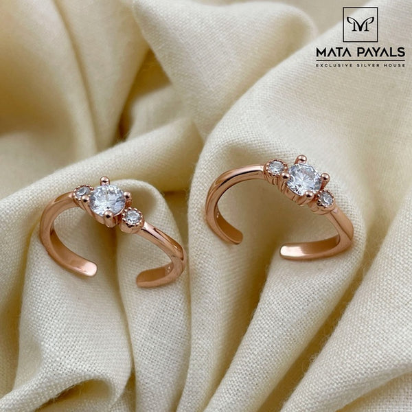 Fancy Zircon Toe ring