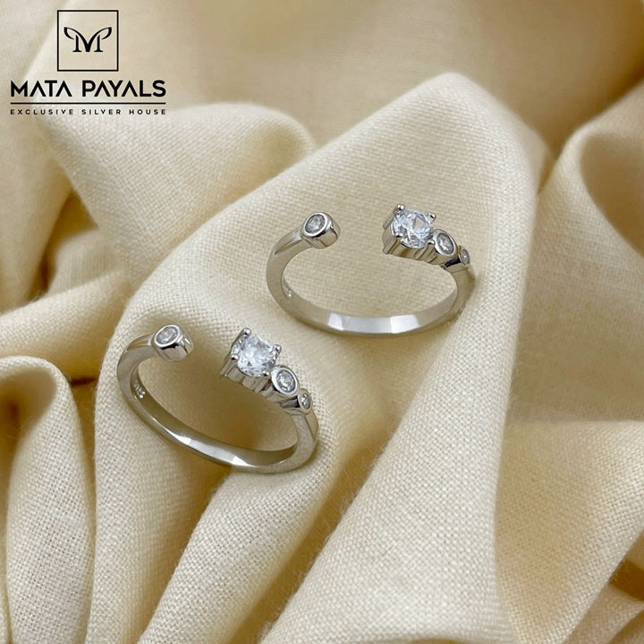 Cute Stone Toe Ring
