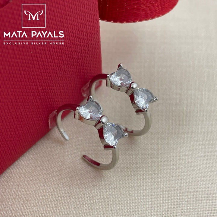 Exclusive Zircon Toe Ring