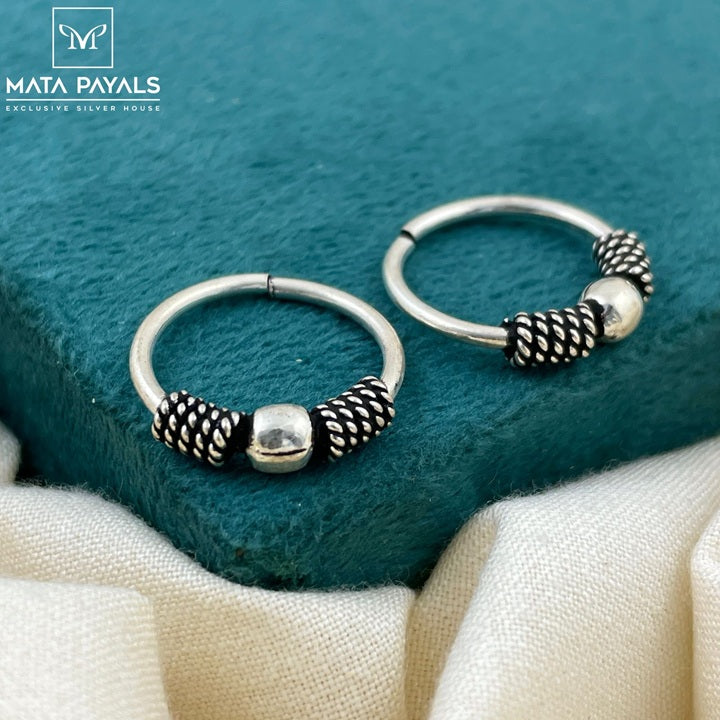 Daily Wear Oxidised Toe Ring