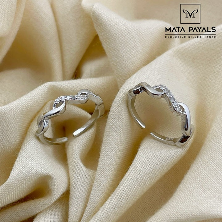 Excellent Zircon Toe Ring