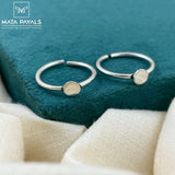 Pretty Silver Toe Ring