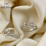 Classic Rhodium Toe Ring