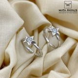 Star Zircon Toe Ring