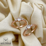 Gorgeous Zircon Toe Ring