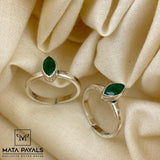 Fabulous Green Toe Ring
