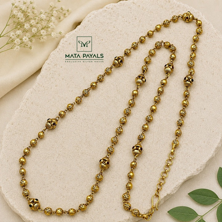Pretty Gold Polish Neckchain