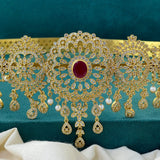 Ravishing Cut Stone Waist Belt
