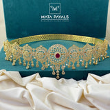 Ravishing Cut Stone Waist Belt