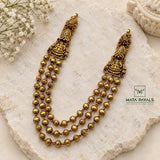 Traditional Gold Polish Necklace