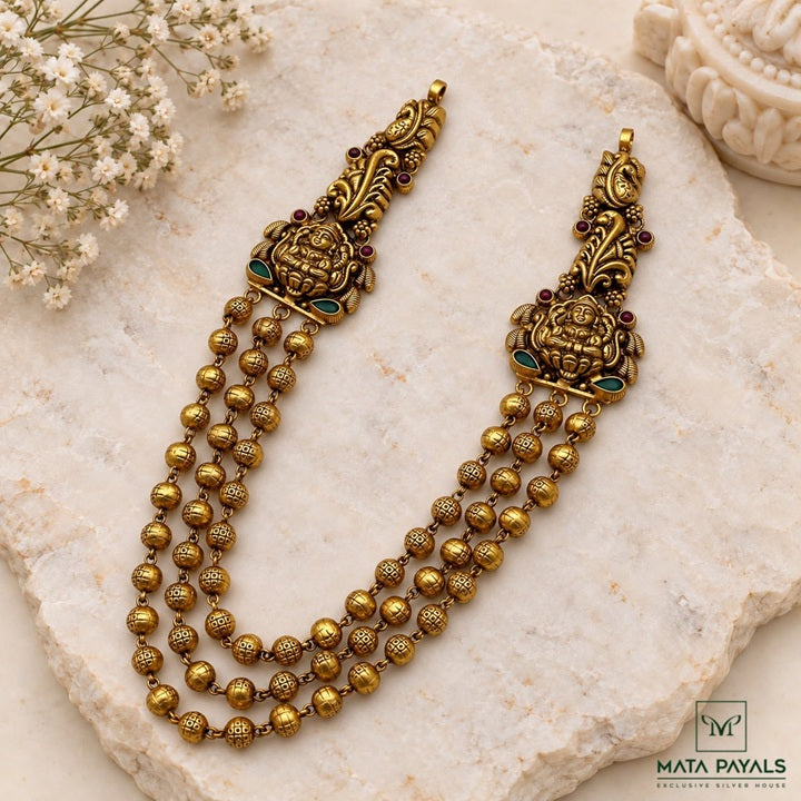 Elegant Gold Polish Necklace
