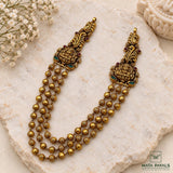 Elegant Gold Polish Necklace