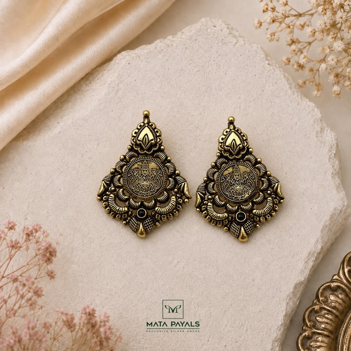 Antique Gold Plated Stud