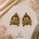 Gold Polish Lakshmi Stud