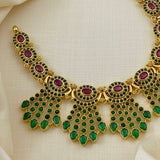Traditional Green Stone Necklace