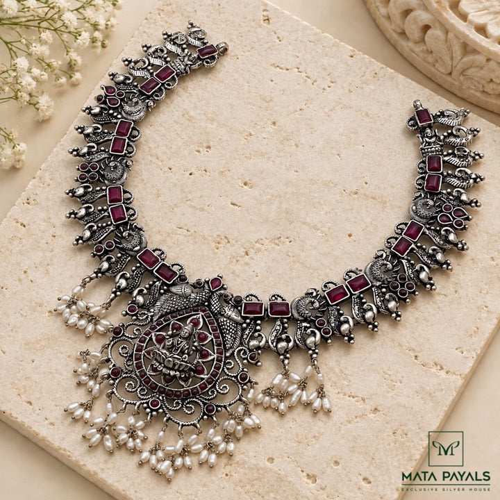 Charming Laxmi Guttupusalu Necklace