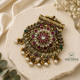 Gold Plated Kundan Pendant