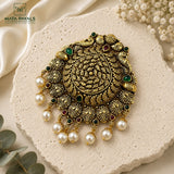 Ethnical Gold Plated Pendant