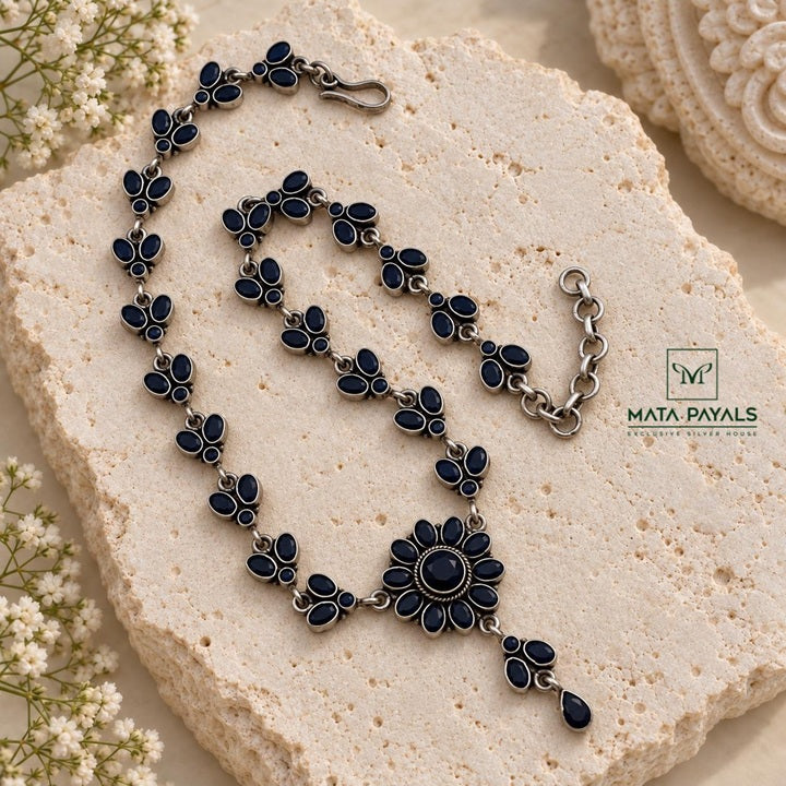 Gorgeous Navy Blue Necklace