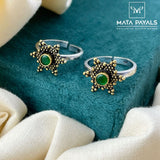 Greenish Dual Tone Toe Ring