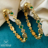 Beautiful Green Stone Bangle