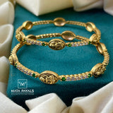 Excellent Gold Polish Bangle