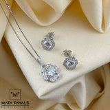 Crazy Zircon Pendant Set