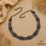 Traditional Oxidised Necklace