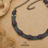 Traditional Oxidised Necklace