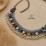 Gorgeous Navarathna Necklace
