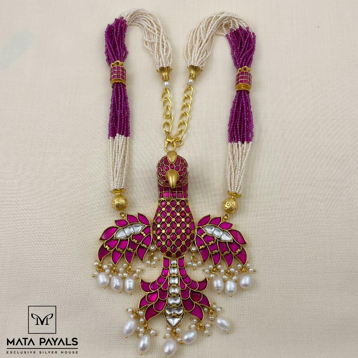 Luxurious Kundan Long Hara