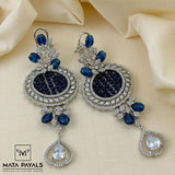 Dazzling Silver Long Hara