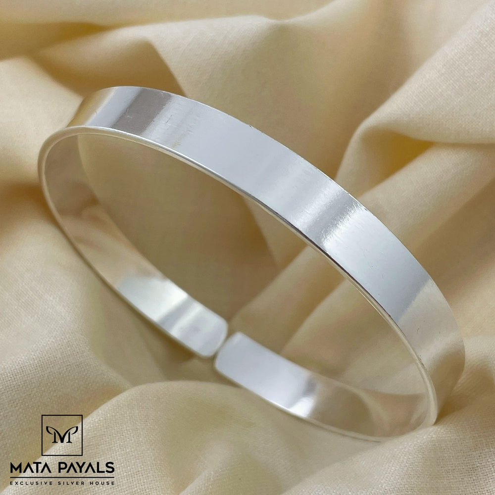 Silver Men's Kada