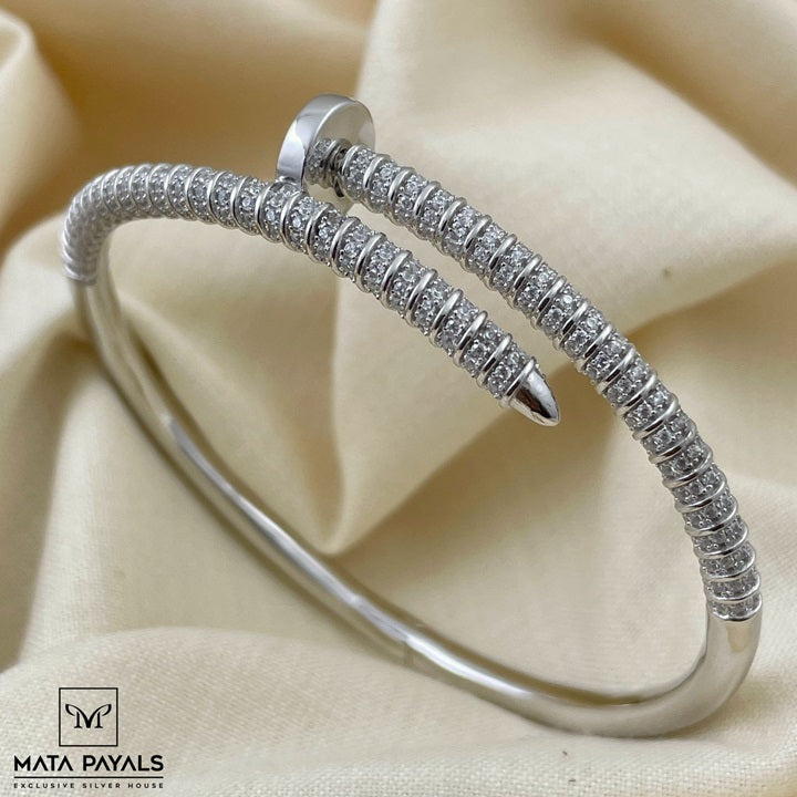 fabulous Zircon Rhodium Kada